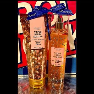 πΈNWT BBWβTriple Berry Martiniβ Body Set
